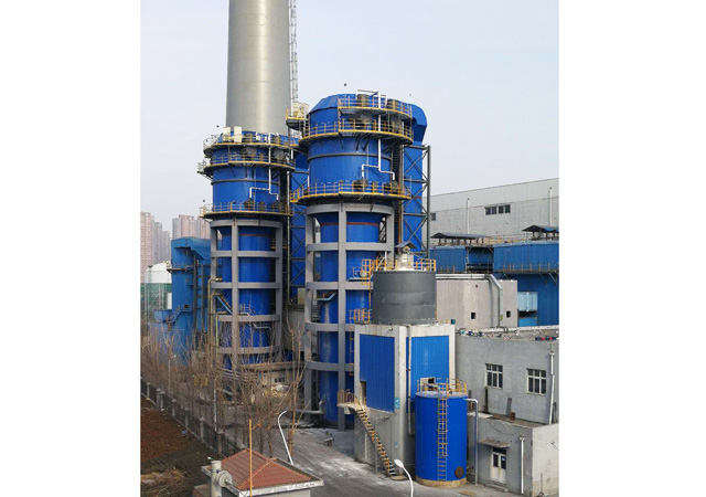 青岛能源金港热电4×46MW链条锅炉超低排放改造工程